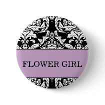 Flower Girl Button