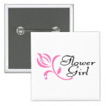 Flower Girl Buttons