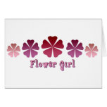 Flower Girl Card