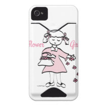 Flower Girl Iphone 4 Id Cases