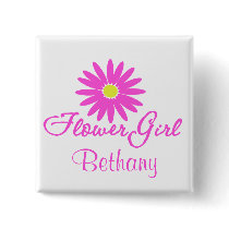 Flower Girl Daisy/ Pink