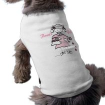 Flower Girl Dog Shirt