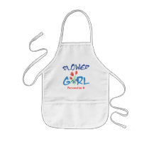 Flower Girl Favours Apron