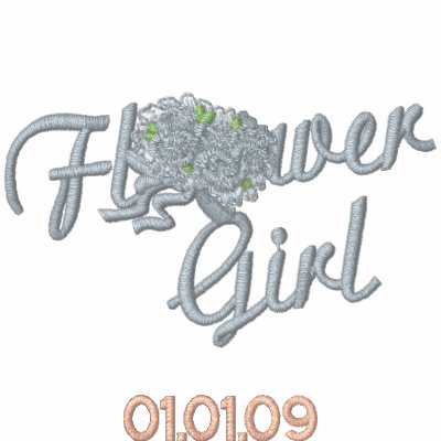 Flower Girl Floral - Blue by WedThreads