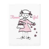 Flower Girl Gifts and Apparel Post Cards