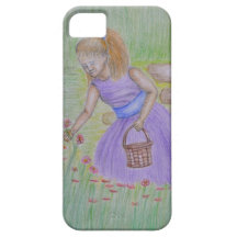 flower girl iPhone 5 cover