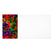 Flower Girl Lost In The Woods - Colourful Abstract Photo Cards