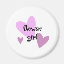 Flower Girl Magnet