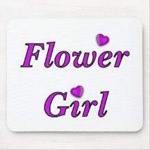 Flower Girl Mouse Pad
