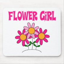 Flower Girl Mouse Pad