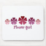 Flower Girl Mouse Pad