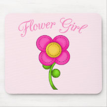 Flower Girl Mousepads