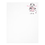 Flower Girl Personalized Letterhead