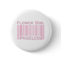 Flower Girl Priceless Pinback Button