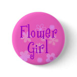 Flower Girl Products Pinback Button