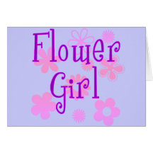 Flower Girl Products Card