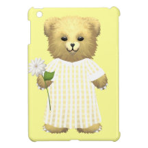 Flower girl Teddy Bear Cover For The iPad Mini