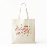 Flower Girl Tote Bag