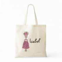 Flower Girl Tote Bag - Personalize - Isabel