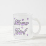 Flower Girl Wedding Hearts Coffee Mugs
