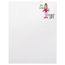 Flower Girl Wedding Party Customized Letterhead