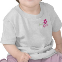 Flower Girl with Name - Infant T-Shirt