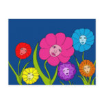 flower girls postcards