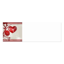 Flower Heart Business Card Templates