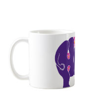 flower hippo tasse à café