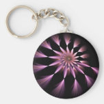 Flower I - Fractal Art Keychain