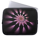 Flower I - Fractal Art Laptop Sleeve