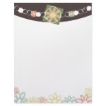 flower jewellery necklace marketing letterhead