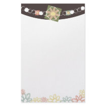 flower jewellery necklace stationery