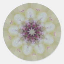 Flower Kaleidoscope 1 Sticker