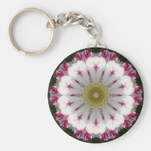 Flower Kaleidoscope Key Ring 001 キーチェーン