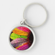 Flower key chain