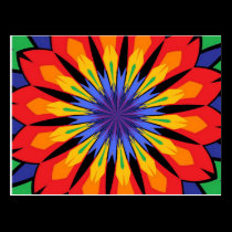 FLOWER ME, BABY postcards