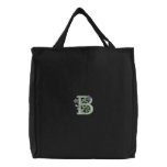 Flower Monogram Initial B Bags