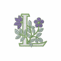 Flower Monogram Initial L