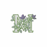 Flower Monogram Initial M
