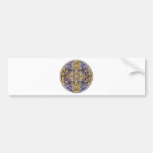 Flower of Life (Colour 2) Bumper Sticker