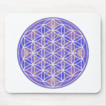 Flower of Life (Colour 3) Mousepad