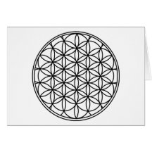 Flower of Life Greeting Cards