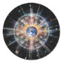 Flower of Life on Earth Stickers