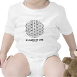 Flower Of Life (Sacred Geometry) Baby Bodysuit