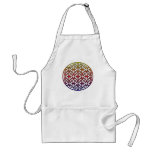 Flower of Life Sacred Geometry Symbol - 1 Apron