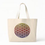 Flower of Life Sacred Geometry Symbol - 1 Tote Bag