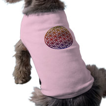 Flower of Life Sacred Geometry Symbol - 1 Pet Clothes