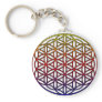 Flower of Life Sacred Geometry Symbol - 1 Key Chain