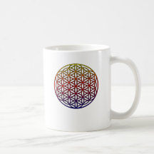 Flower of Life Sacred Geometry Symbol - 1 Mugs